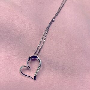 Helzberg Diamond Heart Pendant